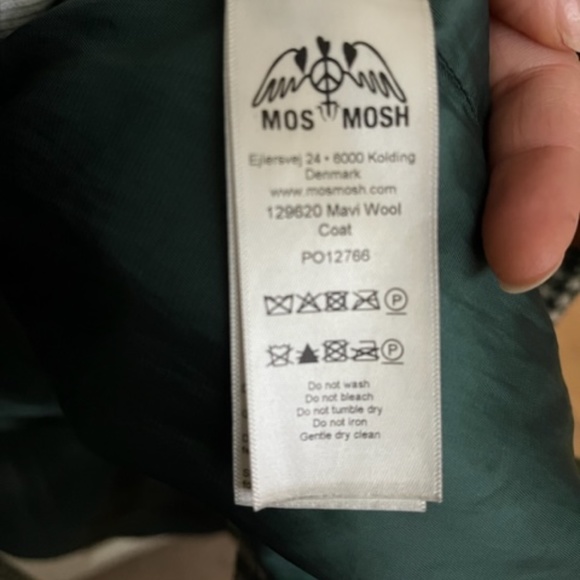 Wool coat plaid - Picture 5 of 8